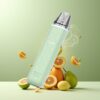 Oxva Xlim Go Norge Grossist Vape Kit Lys Grønn – 30W, 1000mAh, RGB, USB-C