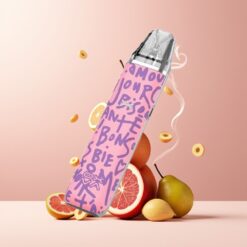 Oxva Xlim Go Vape Kit Graffiti Rosa Norge Grossist – 30W, 1000mAh, USB-C