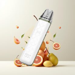 Oxva Xlim Go Vape Kit Hvit – 30W, 1000mAh, RGB Batteriindikator, Norge grossist