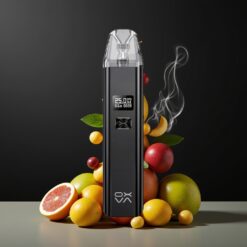 Oxva Xlim Pod Skinnende Svart – 25W, 900mAh, Type-C, 2ML, 0.6/0.8/1.2ohm – Norge grossist