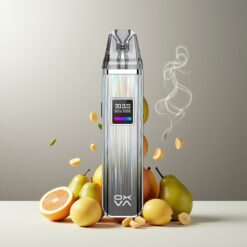 Oxva Xlim Pro Pod Vape Kit Glemet Grå – RGB Lys, 1000mAh Batteri, Norge Grossist