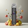 Oxva Xlim Pro Pod Vape Kit Grå Lær Norge Grossist – RGB Lys, 1000mAh Batteri, 30W