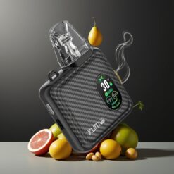 Oxva Xlim SQ Pro Norge Grossist – 30W, 1200 mAh, TFT-skjerm, Justerbar Luftstrøm, USB-C, Sort Karbon