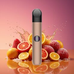 RELX Infinity 2 Plus Norge grossist enhet med 3 moduser, 440mAh, Type-C, Bronse skumring