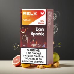 RELX Pod Pro 2 Norge grossist – Mørk Glitre (3%/5% nikotin, 1.9ml, 600 puff)