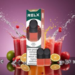 RELX Pod Pro Norge Grossist Vape-enhet Mørk Glitter – 1,8% Nikotin, 1,9 ml Smak & Glatt Opplevelse