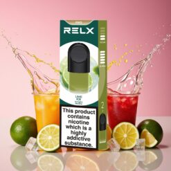 RELX Pod Pro Norge grossist Vape Lime Is (1.8% Nikotin, 1.9 ml, Smakfull & Myk)