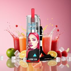 RandM Fumot Original Tornado 10000 Plus Norge grossist Disposable Vape Lush Ice (20 ml, 850 mAh, Type-C)