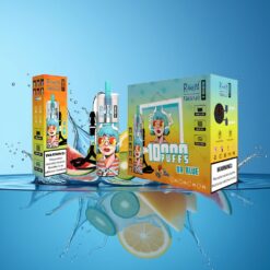 RandM Fumot Original Tornado 10000 Plus Norge grossist Dr Blå – 20 ml, 850 mAh, Type-C, RGB