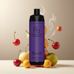 RandM Fumot Shisha 10000 Puffs Engangsvape Kirsebær Fiesta Norge grossist – 18ml, 850mAh, Type-C