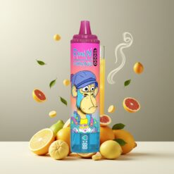 RandM Fumot Tornado 15000 Puffs Engangs Vape Lemonade Norge grossist – 25ml, 850mAh, Mesh Coil, Type-C