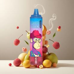 RandM Fumot Tornado 15000 Puffs Engangsdamp Norge Grossist – Blandet Bær, 25ml, 850mAh, Type-C, LCD