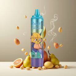 RandM Fumot Tornado 15000 Puffs Engangsvaper Rosin Norge Grossist – 25ml, 850mAh, Mesh Coil, Type-C, LCD