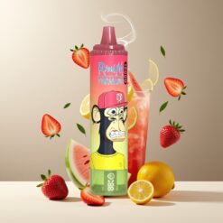 RandM Fumot Tornado 15000 Puffs (Jordbær/Vannmelon/Limonade) Norge grossist – 25ml, 850mAh, Type-C, LCD