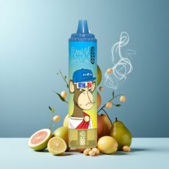 RandM Fumot Tornado 15000 Puffs Norge grossist Mr Blå – 25ml, 850mAh, Type-C, LCD-skjerm