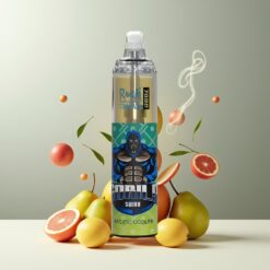RandM Fumot Tornado 7000 Norge grossist - 7000 Puffs, 14 ML, 850 MAH, Mesh Coil, Type-C, RGB, 0-5% Nikotin, Air-Adjustable, Stillehavskjølig