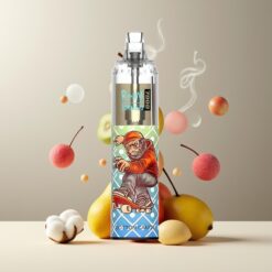 RandM Fumot Tornado 7000 Puffs Engangsvaper Bomullsgodt Norge Grossist – 14 ML, 850 MAH, Mesh Coil, Type-C, RGB Lys, Luftjustering