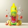 RandM Tornado 9000 Puffs Norge Grossist - 850 mAh, 18 mL, Mesh Coil, RGB Display, Sommerfersken Is, 54 Smaker