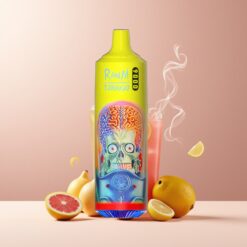 RandM Tornado 9000 Puffs Norge Grossist – 850 mAh, 18 mL, Mesh Coil – Rosa Sitronade (54 Smaker)