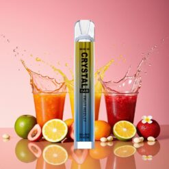 SKE Crystal BAR 600 Engangsvape Fruktblanding 0%/2% Nikotin 500mAh 600 Puff Norge grossist