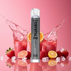 SKE Crystal BAR 600 Norge grossist – Bær Is, 0%/2% nikotin, 500mAh batteri, 600 puff
