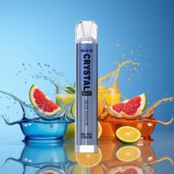 SKE Crystal BAR 600 Norge grossist – Blå Fusion (0%/2% nikotin, 500mAh, 600 puff)