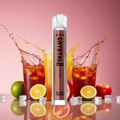 SKE Crystal BAR 600 Norge grossist Disposable Vape Cola Is (0%/2% nikotin, 500mAh, 600 puffs, 2.0ml)