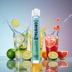 SKE Crystal BAR 600 Norge grossist – Engangsdamp (Frisk Mynte Mojito) – 0%/2% Nikotin – 600 Puff – 2.0ml – 500mAh