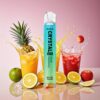 SKE Crystal BAR 600 Norge grossist – Engangsvaper med Sur Ananas Is – 0%/2% Nikotin, 500mAh, 600 Puff