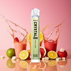 SKE Crystal BAR 600 Norge grossist: Frukttygge (0%/2% nikotin, 500mAh, 600 puffs, 2.0ml)