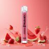 SKE Crystal BAR 600 Norge grossist – Vannmelon Jordbær (0%/2% Nikotin, 500mAh, 600 Puffs, 2.0ml)