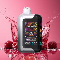 SPACEMAN SP40000 Engangs Vape Bringebær-Rips Norge Grossist – 1000mAh, 20ml, 50mg/ml
