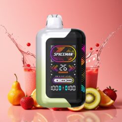 SPACEMAN SP40000 Engangs Vape Jordbær Kiwi Norge Grossist – 1000mAh, 20ml, 50mg/ml
