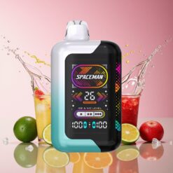 SPACEMAN SP40000 Norge Grossist Engangs Vape Frisk Mynte – 1000mAh, 20ml, 50mg/ml