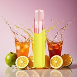 Snowplus Dash 4000 Puffs Engangsdevice Lemon Is Te (7,5 ml, 530 mAh, Keramisk) Norge Grossist