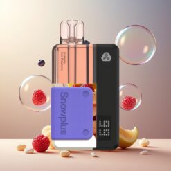Snowplus Swift 15000 Puffs Pod Kit Blåbær Sur Bringebær Norge Grossist – 1000 mAh, 2+10 ml, Dual Mesh