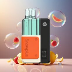 Snowplus Swift 15000 Puffs Pod Kit Neon Regn & Snø - 15000 puffs, 1000 mAh, 2+10 ml, Dual Mesh, Norge grossist