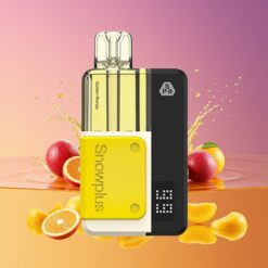 Snowplus Swift 5000 Puffs Norge grossist Dual Mesh 1000mAh Gul Mango
