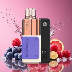 Snowplus Swift 5000 Puffs Prefilled Pod Kit Blåbær Sur Bringebær Norge grossist – 1000 mAh, 2+10 ml, 2% nikotin