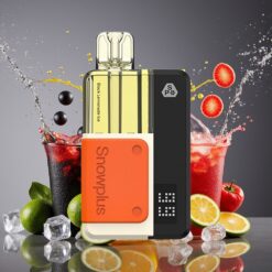 Snowplus Swift 5000 Puffs Prefilled Pod Kit Norge Grossist – Svart Sitronis (1000 mAh, 2% nikotin)