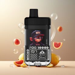 VEIIK MICKO FOG 10000 Puffs Disposable Vape Cola Is Norge grossist med 3% Nikotinsalt, 500 mAh, Type-C
