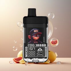 VEIIK MICKO FOG 10000 Puffs Norge grossist Disposable Vape Druer Is 30mg/ml Salt Nic 500mAh Type-C