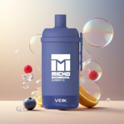 VEIIK MICKO GRAIL 10000 Puffs Norge Grossist Disposable Vape Blåbær Is 1.0ohm Mesh 600mAh PC