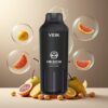 VEIIK MICKO Q 5500 Puffs Engangs Vape Black Mamba 15ml 1.0ohm 1300mAh Norge grossist