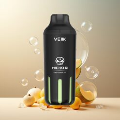VEIIK MICKO Q 5500 Puffs Norge Grossist Engangs Vape Melon Is 15ml 1300mAh 1.0ohm