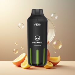 VEIIK MICKO Q 5500 Puffs Norge grossist Disposable Vape Dobbel Eple 15ml 1300mAh