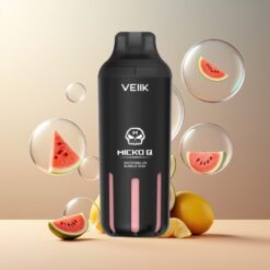 VEIIK MICKO Q 5500 Puffs Norge grossist Engangs Vape Vannmelon Tyggegummi 15ml 1300mAh