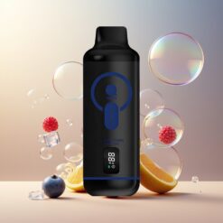 VEIIK MICKO Q TWIST 12000 Puffs Norge Grossist Disposable Vape Blåbær Is 50mg/ml Salt Nic 1.1ohm Mesh Coil 600mAh Type-C