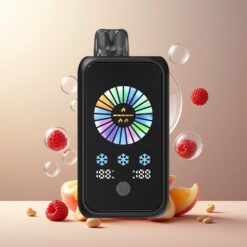 VEIIK SPACE CLOUD 30000 PUFFS Norge grossist Disposable Vape Bær Bringebær – 900mAh, TYPE-C, 50mg/mL, Dual Mesh