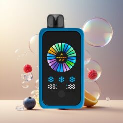 VEIIK SPACE CLOUD 30000 PUFFS Norge grossist engangs vape med blåbæris, 900mAh, TYPE-C, 50mg/ml